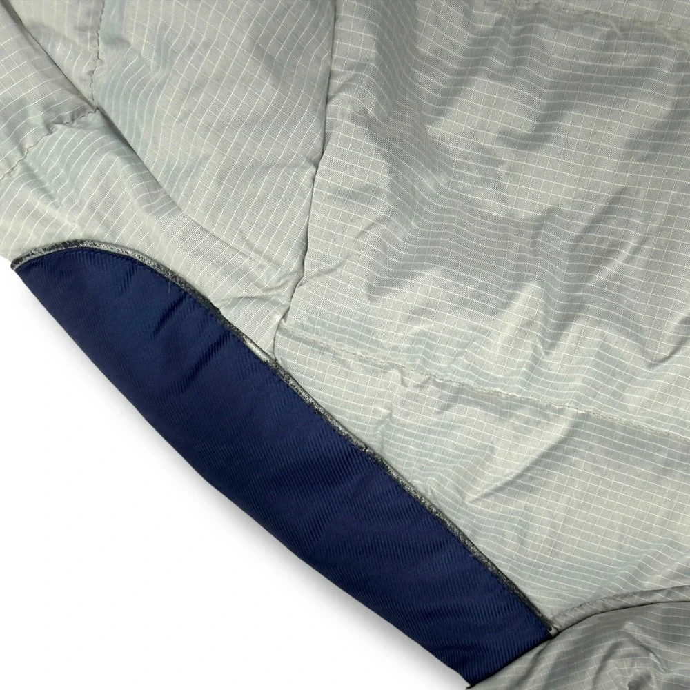 Gymboree Vintage 90s Gymsport Down Puffer Coat Kids Size‎ L 4-5 Gray Navy Winter